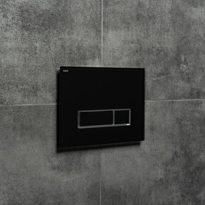 MEPA MEPAorbit Betätigungsplatte 2-Mengen Spültechnik mit Design-Oberfläche