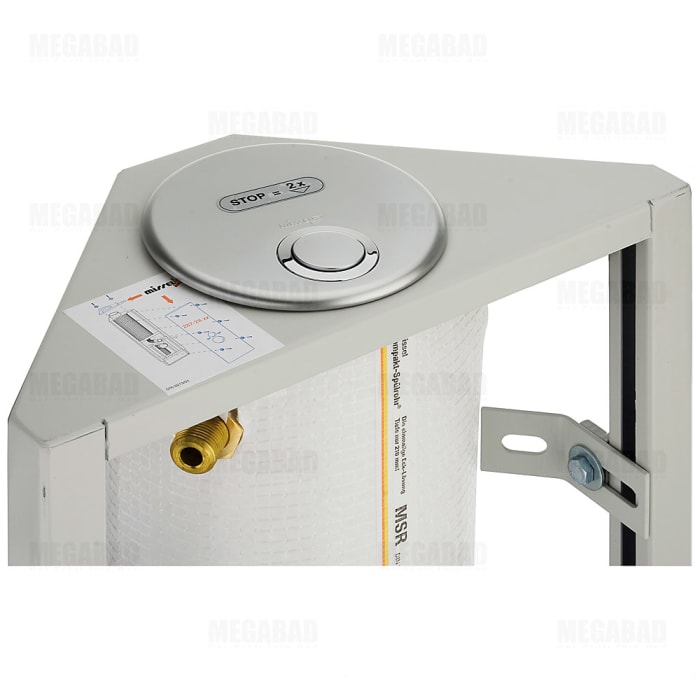 Missel Kompakt-Spülrohr MSR DN 90 6 Liter für Wand-WC