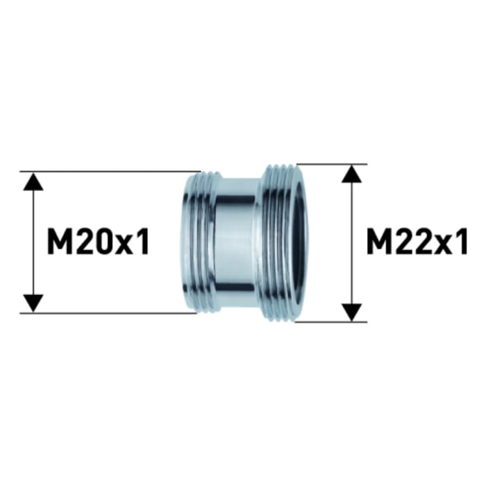 Neoperl Reduktion M20x1 x M22x1
