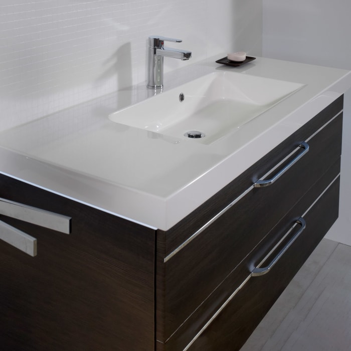 Pelipal Balto Mineralmarmor Waschtisch 123 cm