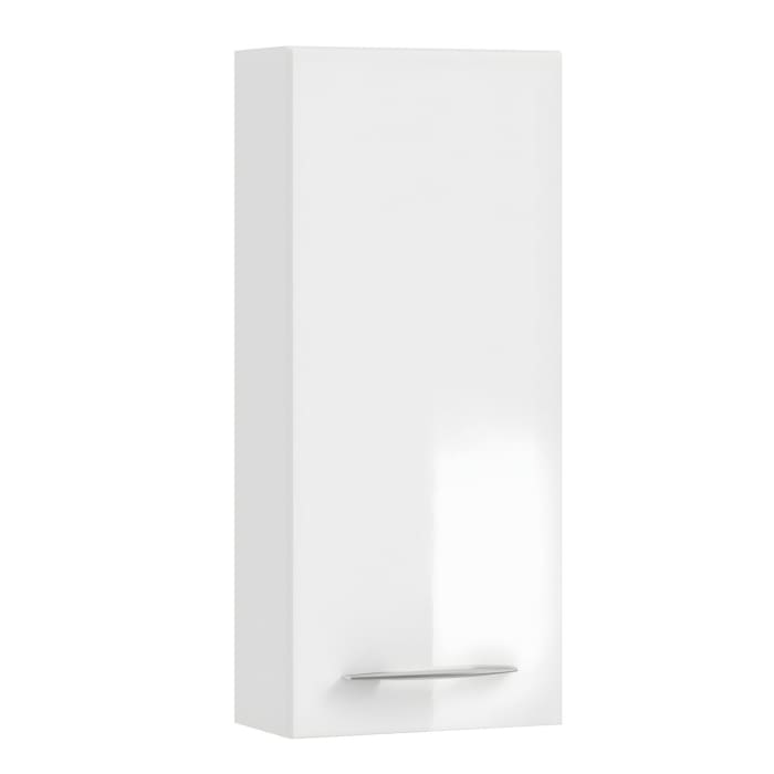 Pelipal Cassca Wandschrank 30 x 17 x 70 cm mit 1 Drehtür, Anschlag rechts, Griff C1, PG2