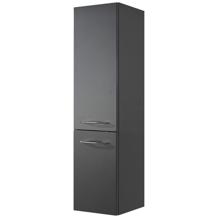 Pelipal Cassca Midischrank 45 x 33 x 121 cm mit 1 Wäschekippe, 1 Drehtür, Anschlag links, Griff N1, PG2