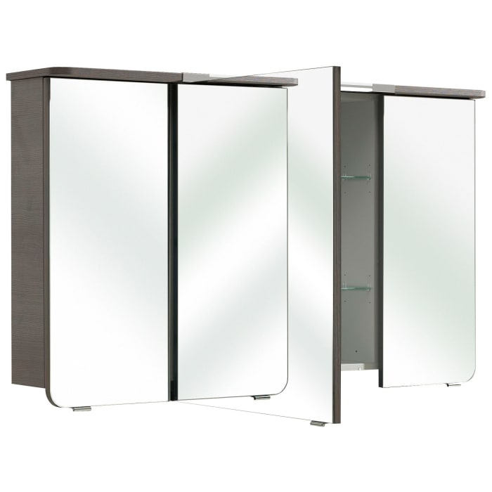 Pelipal Cassca Spiegelschrank 122 x 22,5 x 72,4 cm mit LED Kranzbeleuchtung