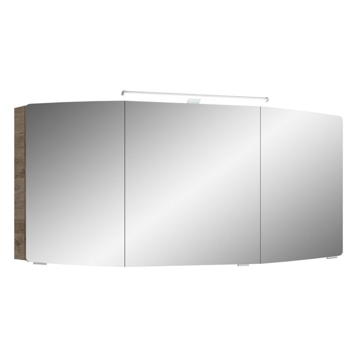 Pelipal Cassca Spiegelschrank 140 x 17 x 67 cm mit LED Aufsatzleuchte