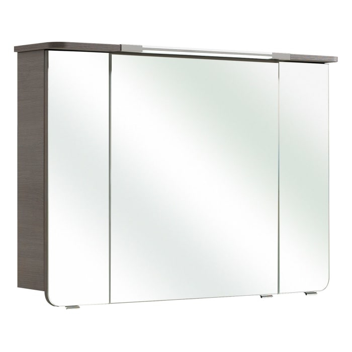 Pelipal Cassca Spiegelschrank 102 x 22,5 x 72,4 cm mit LED Kranzbeleuchtung