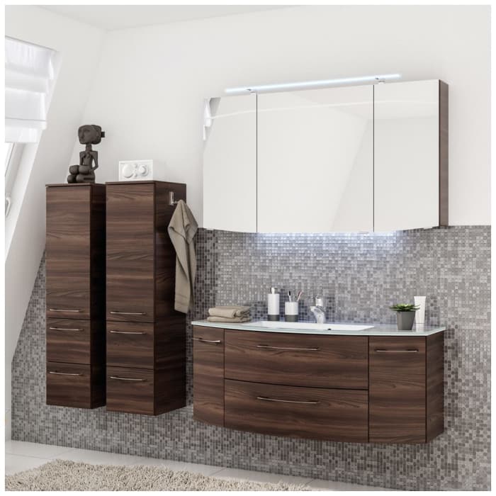 Pelipal Cassca Glas-Waschtisch 121 cm