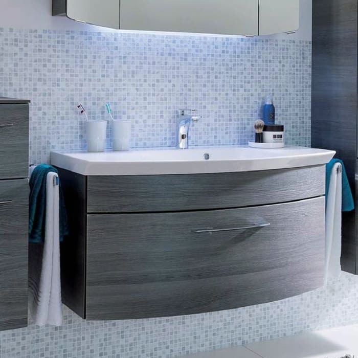 Pelipal Cassca Mineralmarmor-Waschtisch 101 cm