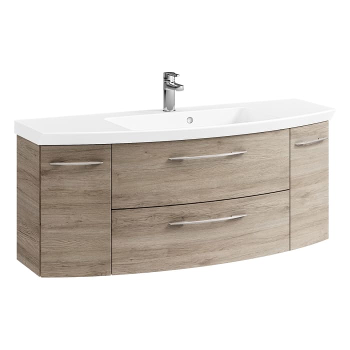 Pelipal Cassca Waschtischunterschrank 119 x 46,2 x 48 cm mit Griff C1