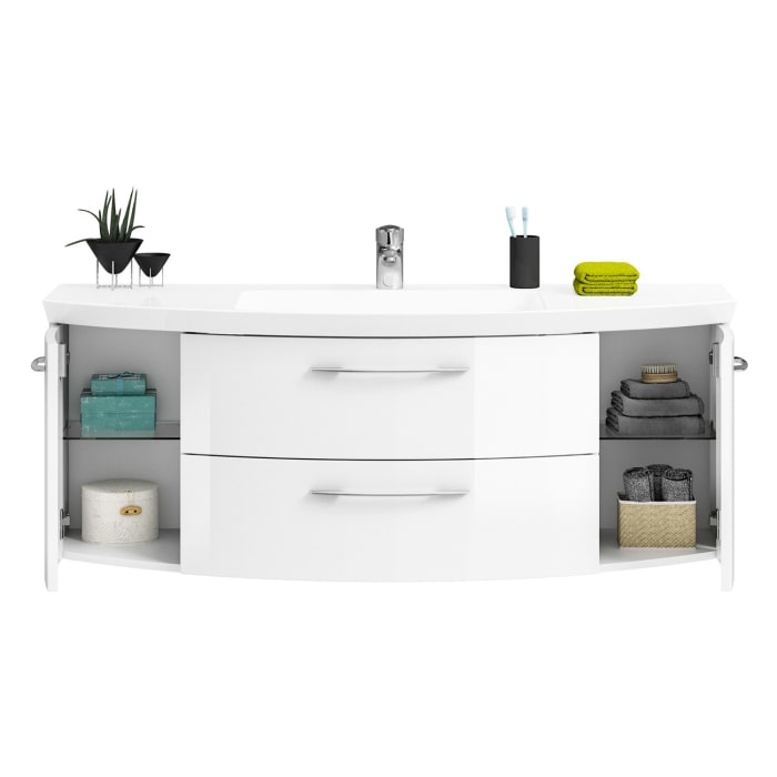 Pelipal Cassca Waschtischunterschrank 139 x 46,2 x 48 cm mit Griff N1