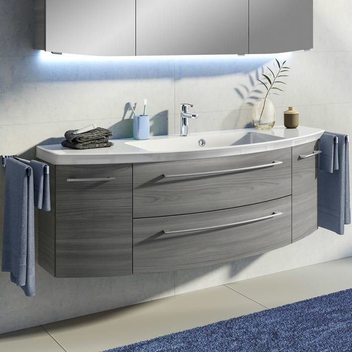 Pelipal Cassca Waschtischunterschrank 139 x 46,2 x 48 cm mit Griff N1