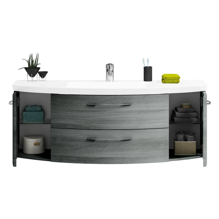 Pelipal Cassca Waschtischunterschrank 139 x 46,2 x 48 cm mit Griff C1