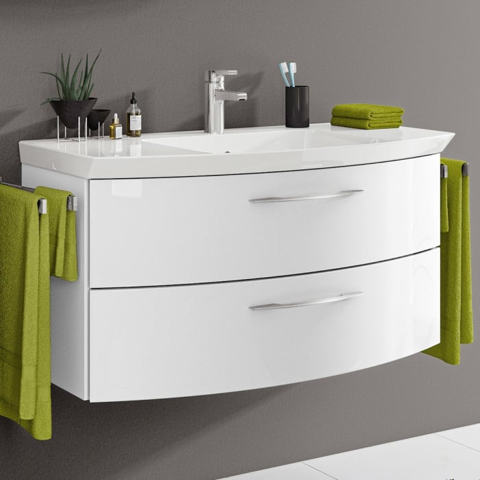 Pelipal Cassca Waschtischunterschrank 99 x 46,2 x 48 cm mit Griff C1