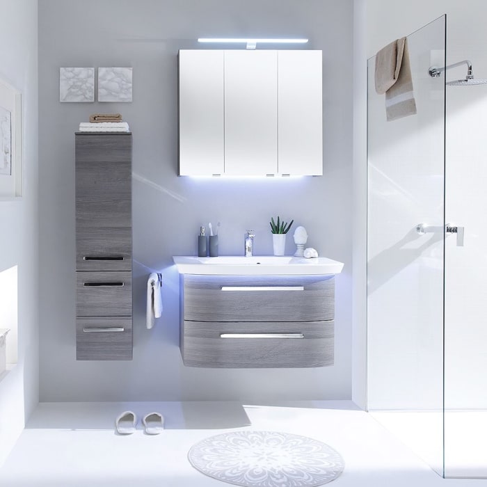 Pelipal Contea Waschtischunterschrank 78 x 49,5 x 48 cm, mit 2 Auszügen