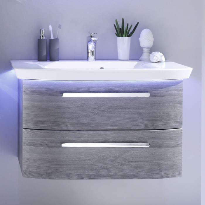 Pelipal Contea Waschtischunterschrank 78 x 49,5 x 48 cm, mit 2 Auszügen