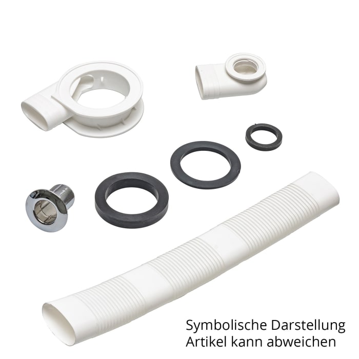 Pelipal Ab- und Überlaufgarnitur zu Sonic Mineralmarmor-Waschtisch