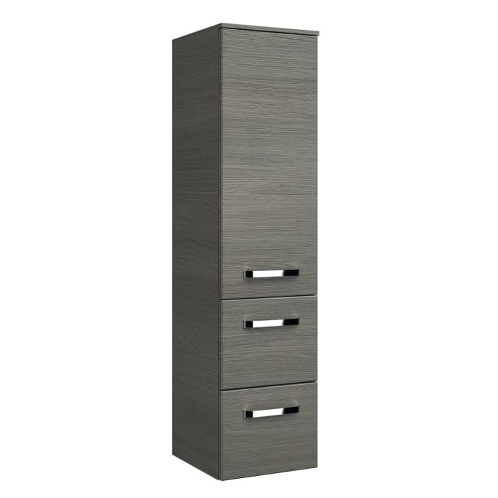 Pelipal Serie 4010 Midischrank 30 x 121 cm mit 1 Drehtür und 2 Auszügen
