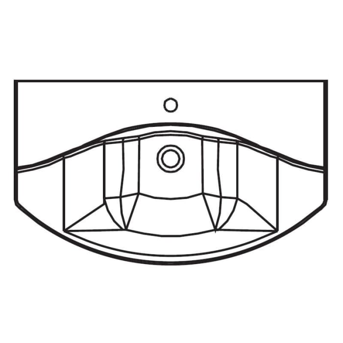 Pelipal Serie 4010 Waschtisch 84 cm