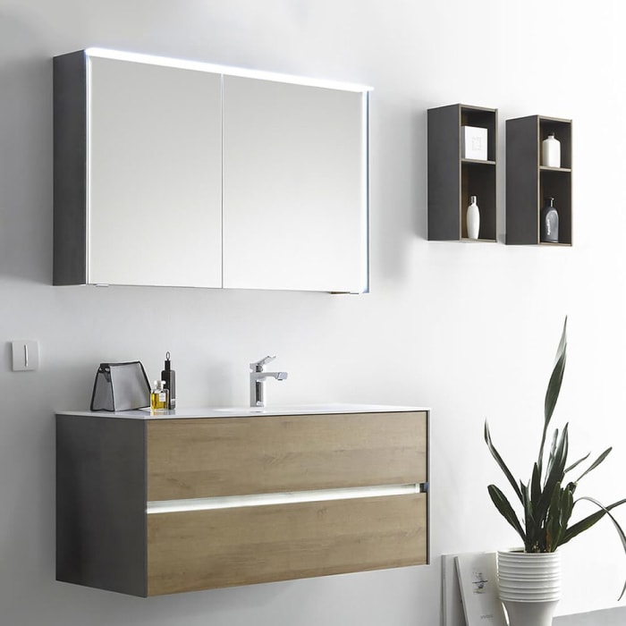 Pelipal Wandregal 2 Fächer 45 x 17 x 20 cm