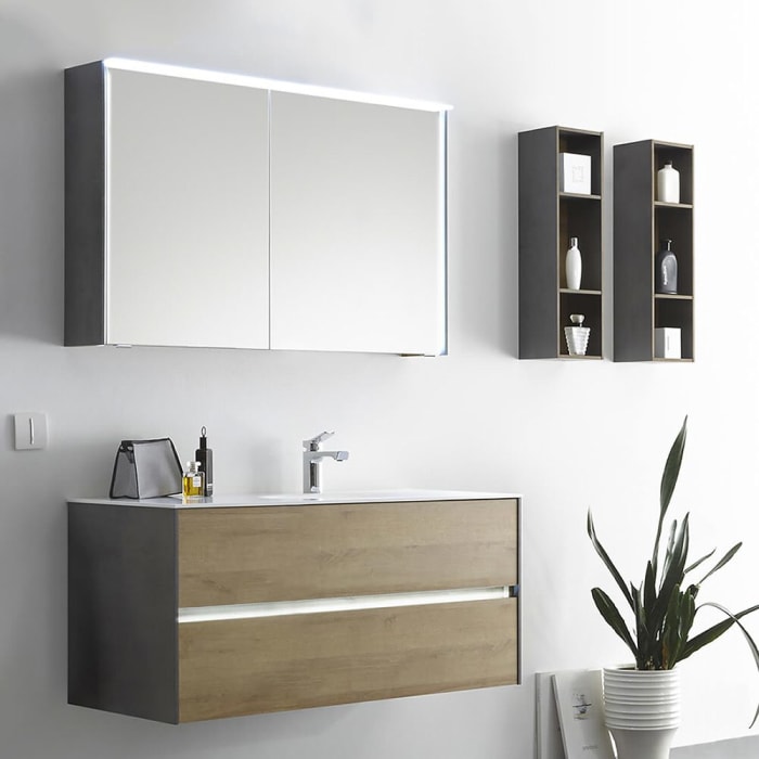 Pelipal Wandregal 3 Fächer 60 x 17 x 20 cm