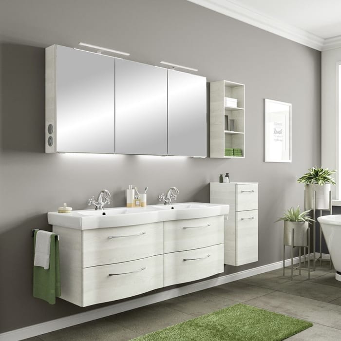 Pelipal Wandregal 3 Fächer 45 x 17 x 70 cm