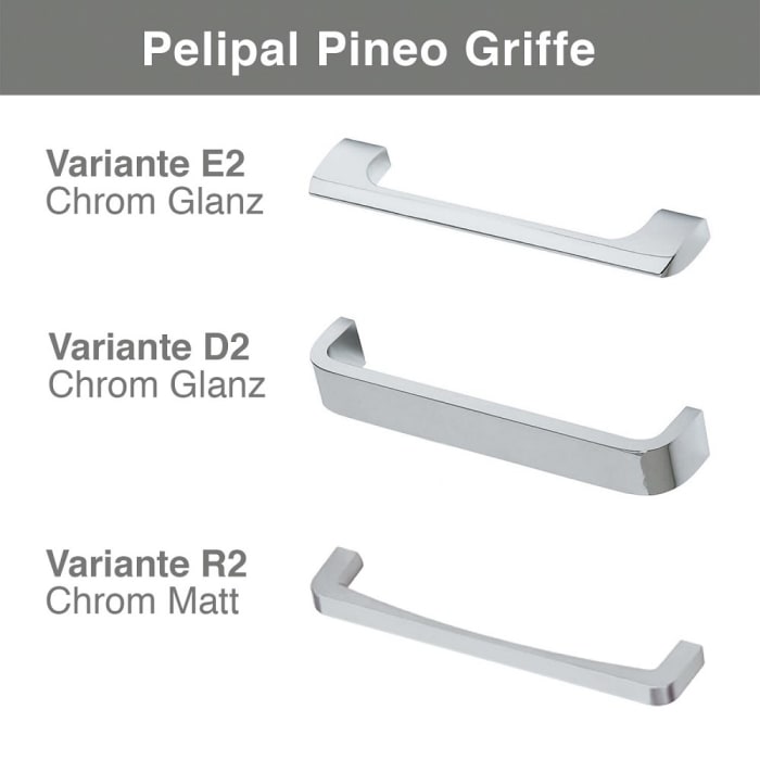 Pelipal Pineo Waschtischunterschrank 72 x 44 x 48 cm, mit 2 Auszügen, Griff R2, PG2