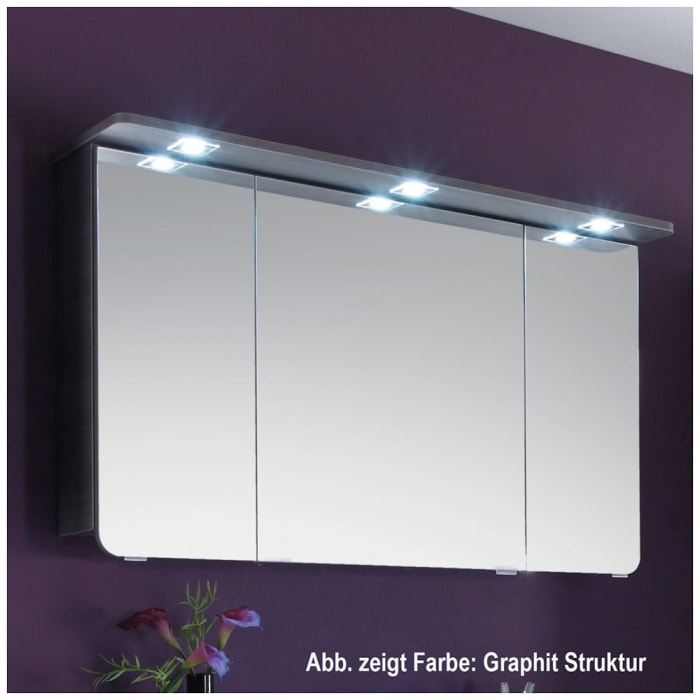 Pelipal Serie 6005 Argona Spiegelschrank 120 x 17 x 72,4 cm