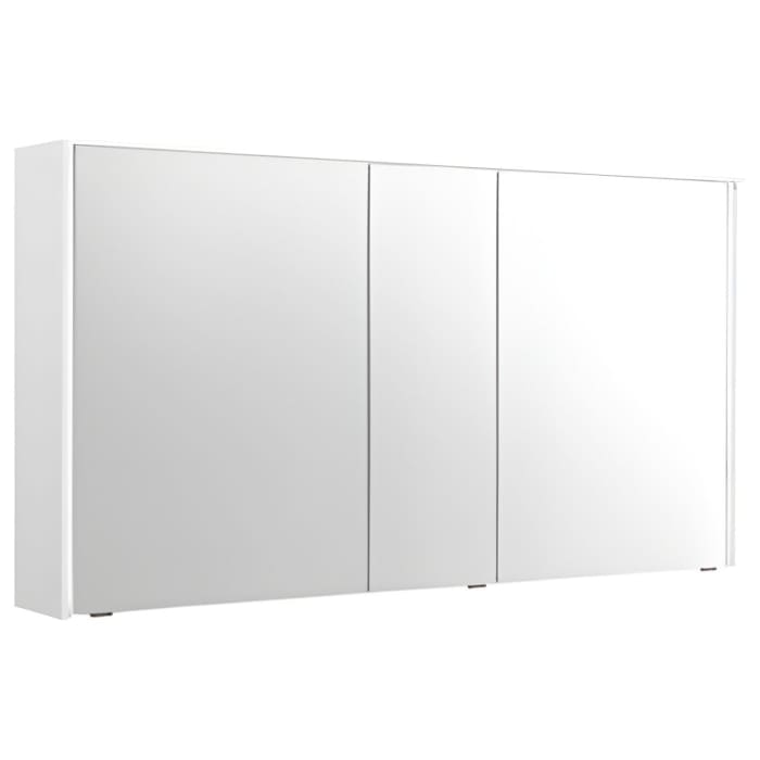 Pelipal Serie 6010 Spiegelschrank 154 x 17,6 x 70,9 cm mit LED-Lichtkranz und LED-Profil