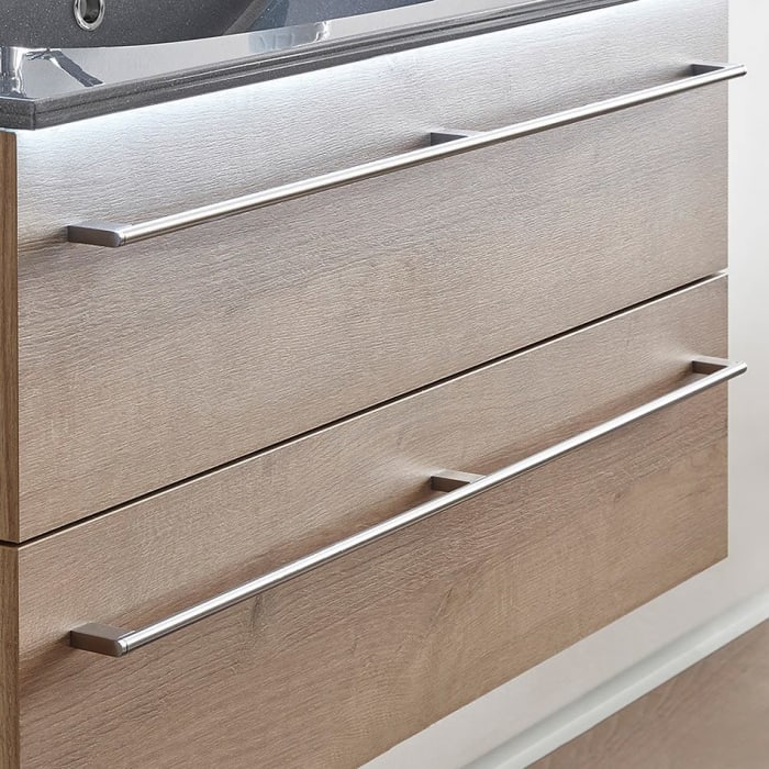 Pelipal Serie 6025 Highboard 30 x 33 x 73 cm, 3 Auszüge, Griff S