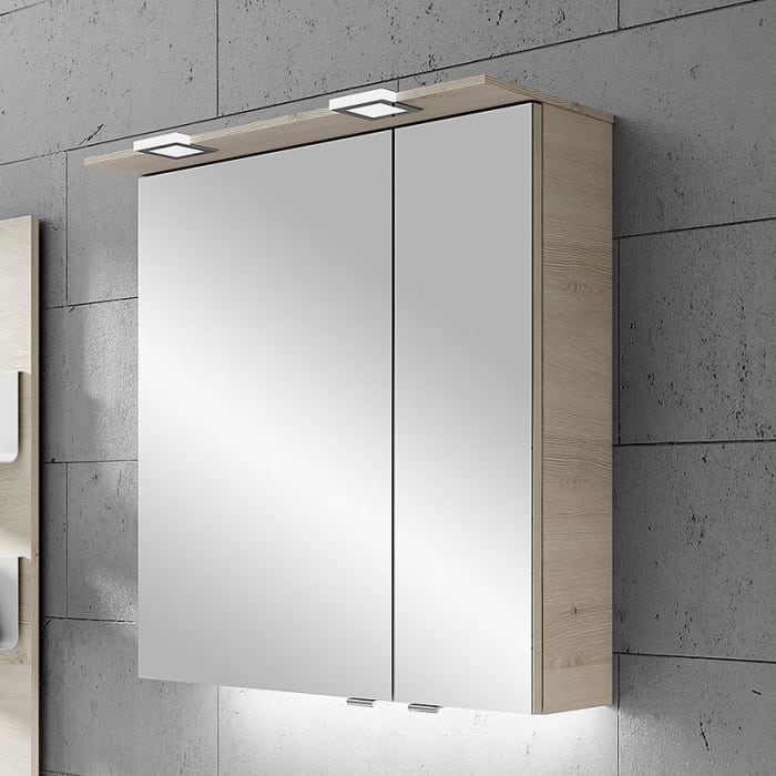 Pelipal Serie 6025 Spiegelschrank 65 cm, Modul links außen, große Tür links