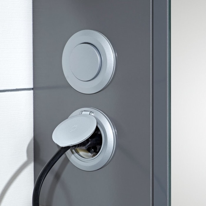 Pelipal Serie 6025 Spiegelschrank 115 cm, Modul links außen