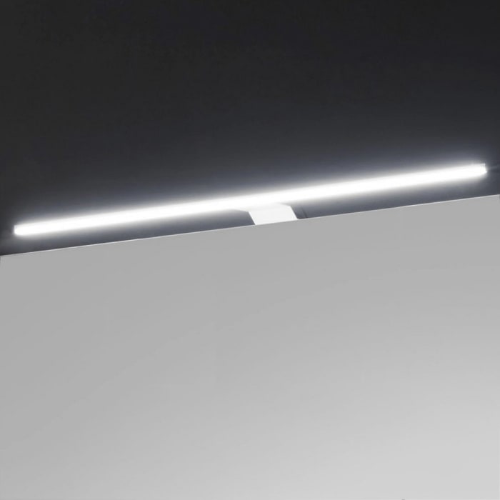 Pelipal Serie 6040 Spiegelschrank 123,2 cm mit LED Aufsatzleuchte 90 cm