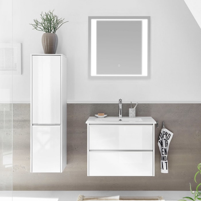 Pelipal Serie 6040 Waschtischunterschrank 68,3 cm mit 2 Auszügen