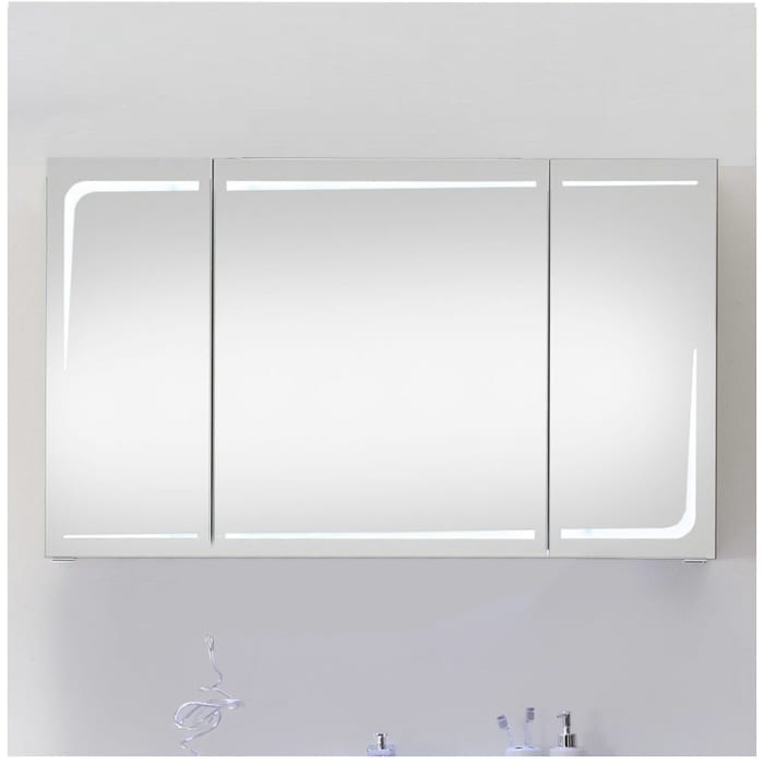 Pelipal Serie 7005 Spiegelschrank 120 x 17 x 70 cm Modul links außen