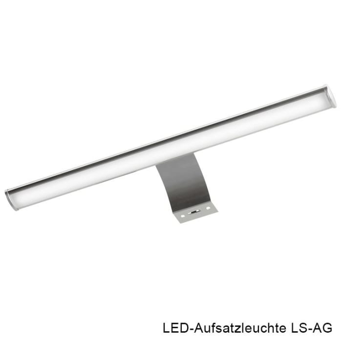 Pelipal Serie 7005 Spiegelschrank 120 x 17 x 70 cm, mit Waschplatzbeleuchtung und LED Aufsatzleuchte
