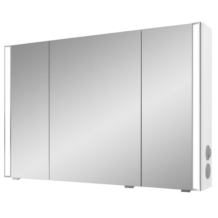 Pelipal S25 Spiegelschrank mit seitl. LED Lichtprofil 120 x 17 x 70 cm, Modul rechts außen