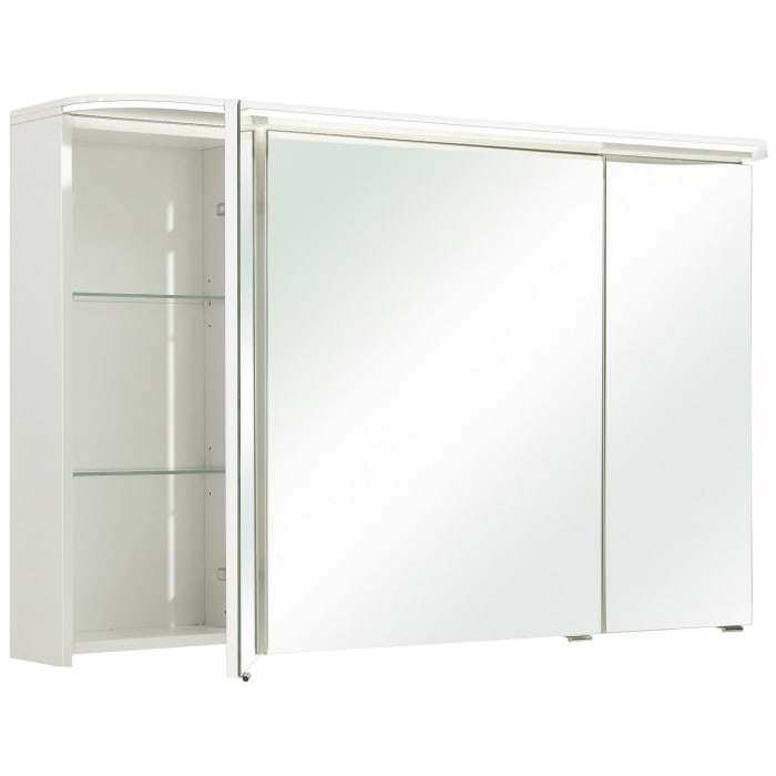 Pelipal Balto Spiegelschrank 120 cm mit LED-Kranzbeleuchtung