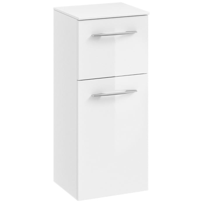 Pelipal Cassca Highboard 30 x 73 cm mit 1 Drehtür und 1 Auszug