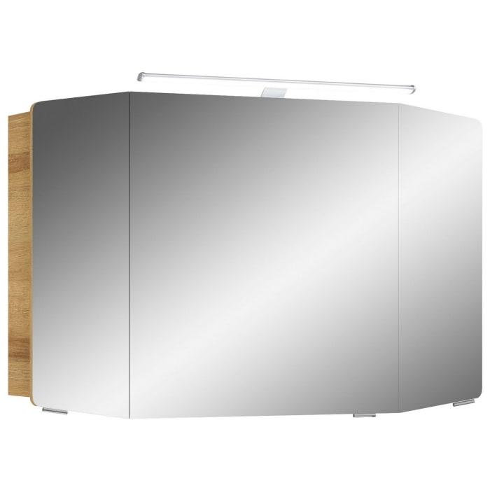 Pelipal Cassca Spiegelschrank 100 cm mit LED-Aufsatzleuchte