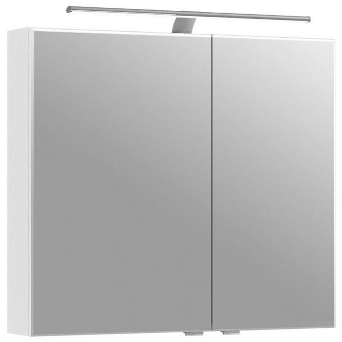 Pelipal Serie 6005 Spiegelschrank 75 cm mit LED-Aufsatzleuchte