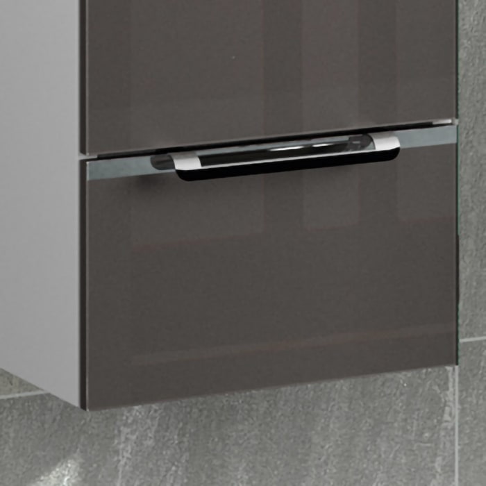 Pelipal Trentino Möbelkombination mit Keramikwaschtisch 92 cm, SPS mit LED Profil