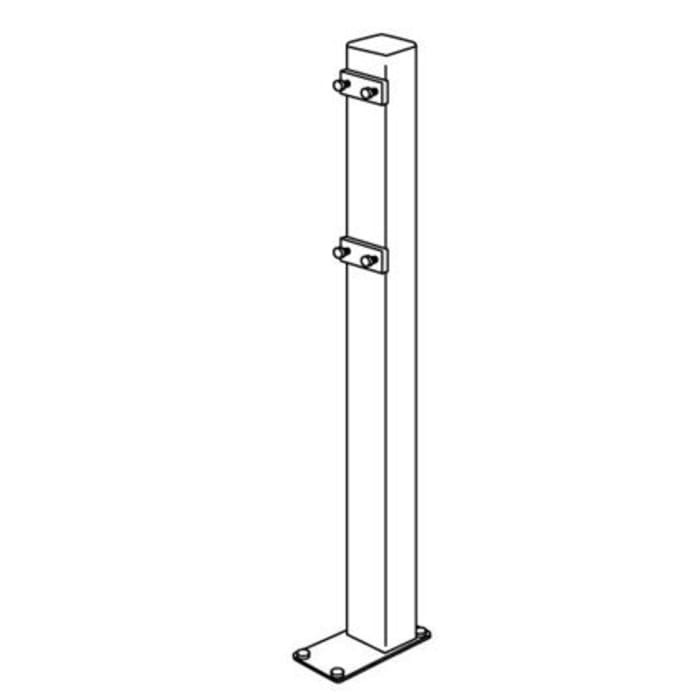 Pressalit PLUS Fußbodensäule für PLUS Stützklappgriffe höhenverstellbar