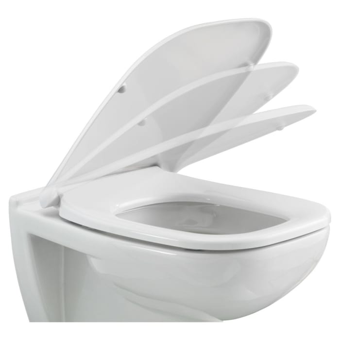 Pressalit WC-Sitz Code 778 mit Absenkautomatik zu Duravit D-Code