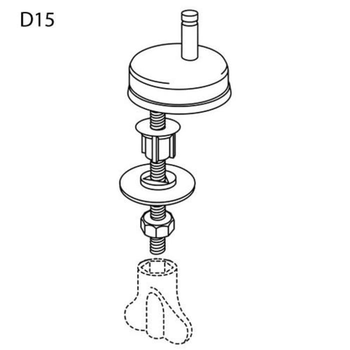 Pressalit WC-Sitz Calmo 556 mit Absenkautomatik inkl. D15 Universalscharnier