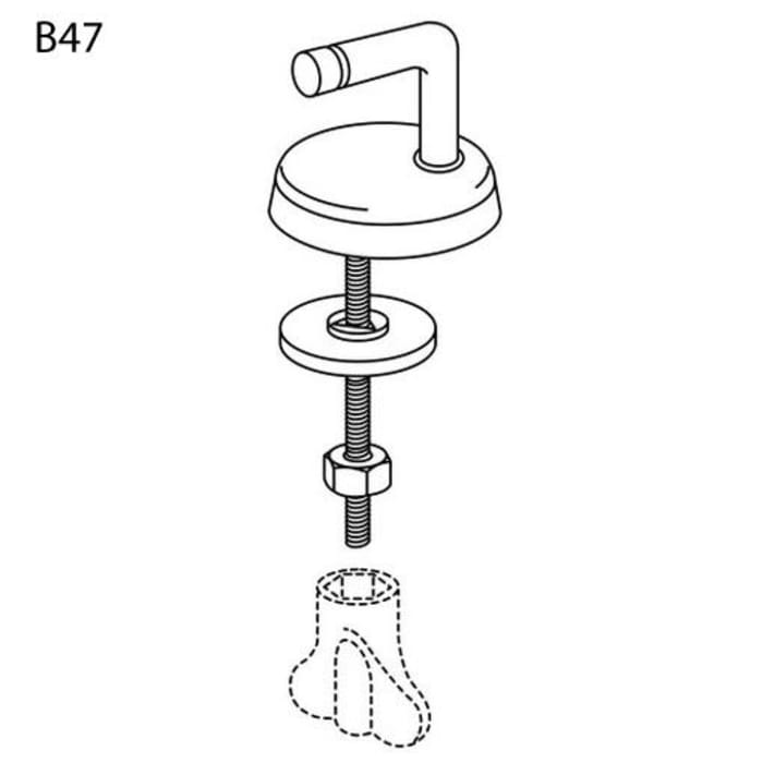 Pressalit WC-Sitz Dania 982 Standard u. a. zu V&B Grangracia