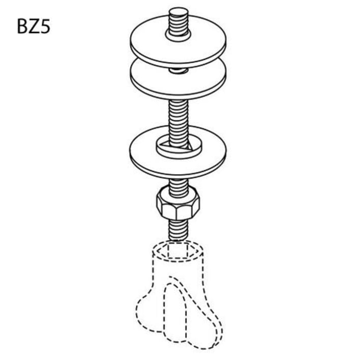 Pressalit WC-Sitz T Soft 742 mit Absenkautomatik inkl. Festscharnier BZ5  Universal