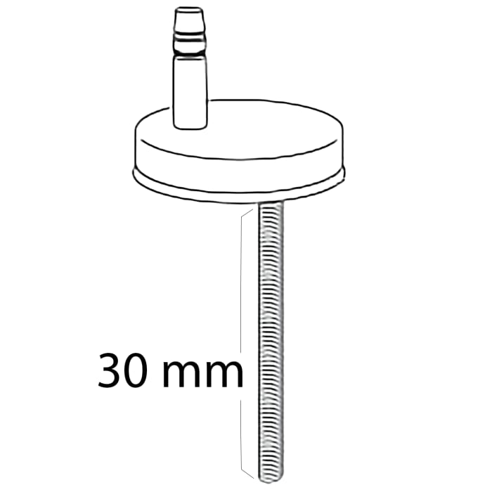 Pressalit Universal-Flex-Scharnier D77 für WC-Sitz Pressalit 3