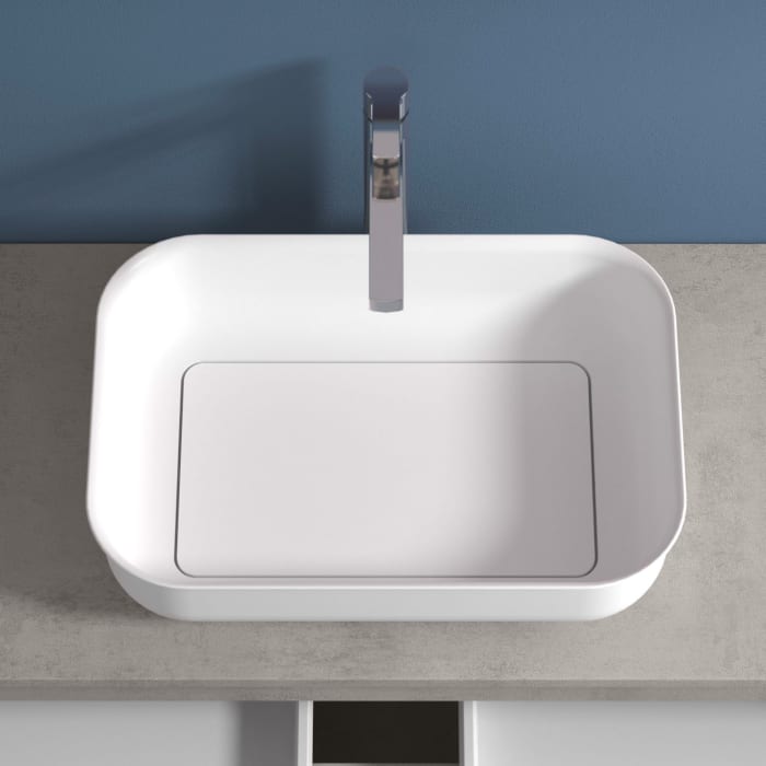 progettobagno Nicole Aufsatzwaschtisch 55 x 40 cm