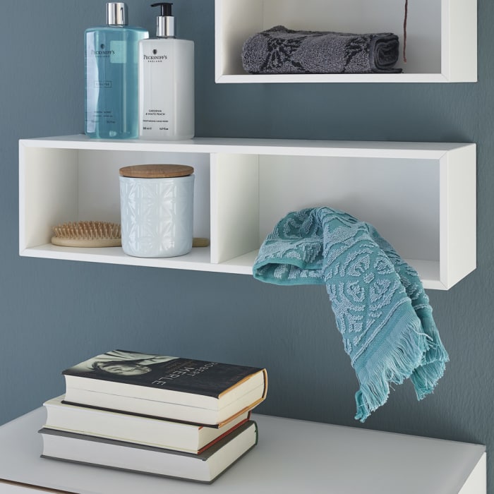 Puris Universal Funktionsregal 60 cm mit 2 Fächern