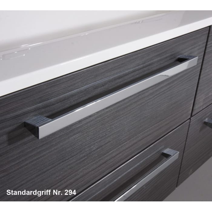 Puris Star Line Highboard 60 x 30 x 82,8 cm mit 1 Schubkasten und 2 Auszügen, Griff 294