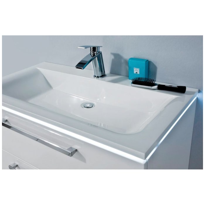 Puris Star Line Mineralguss Serie B Möbel-Waschtisch 90 cm